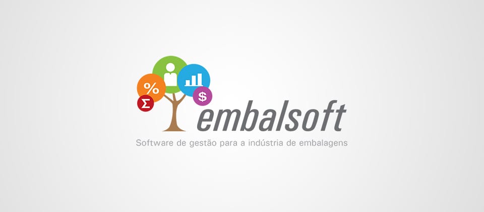 criação de logo Embalasoft